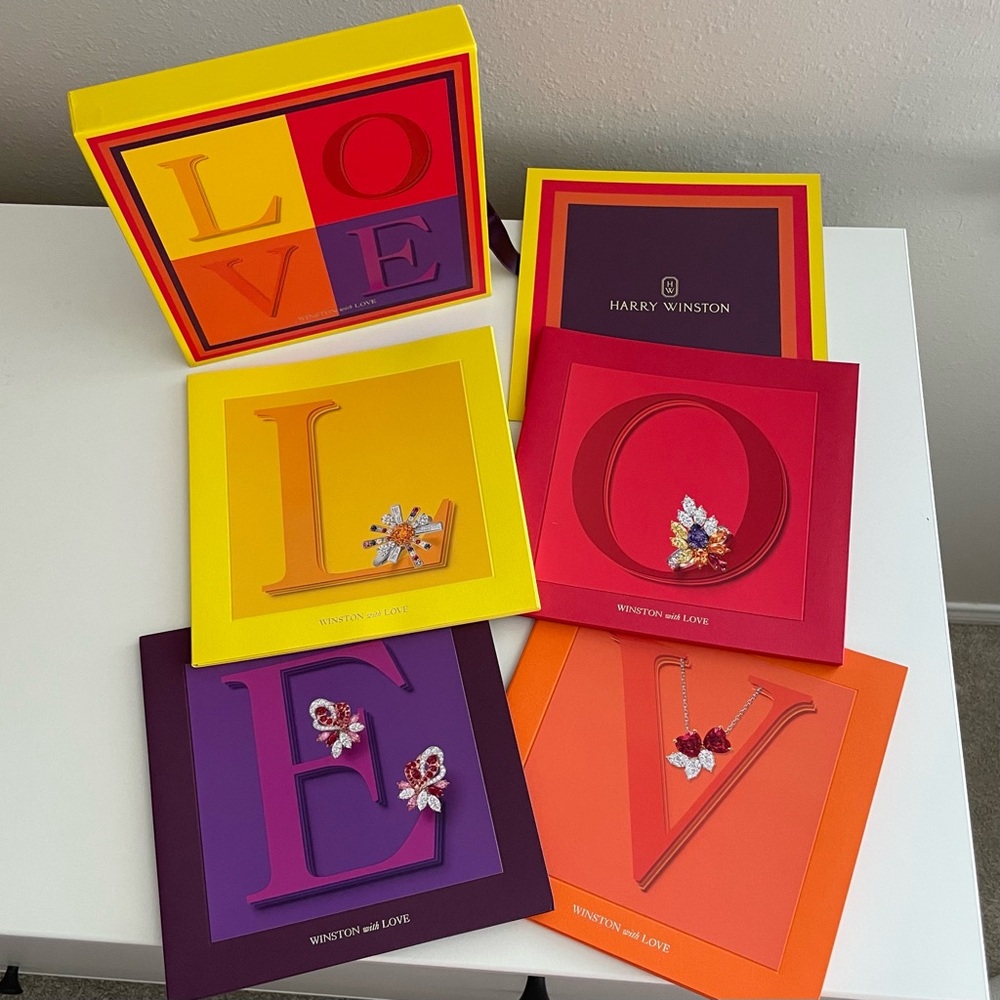 Harry Winston Love Coffee Table Book - Picture 3 of 3
